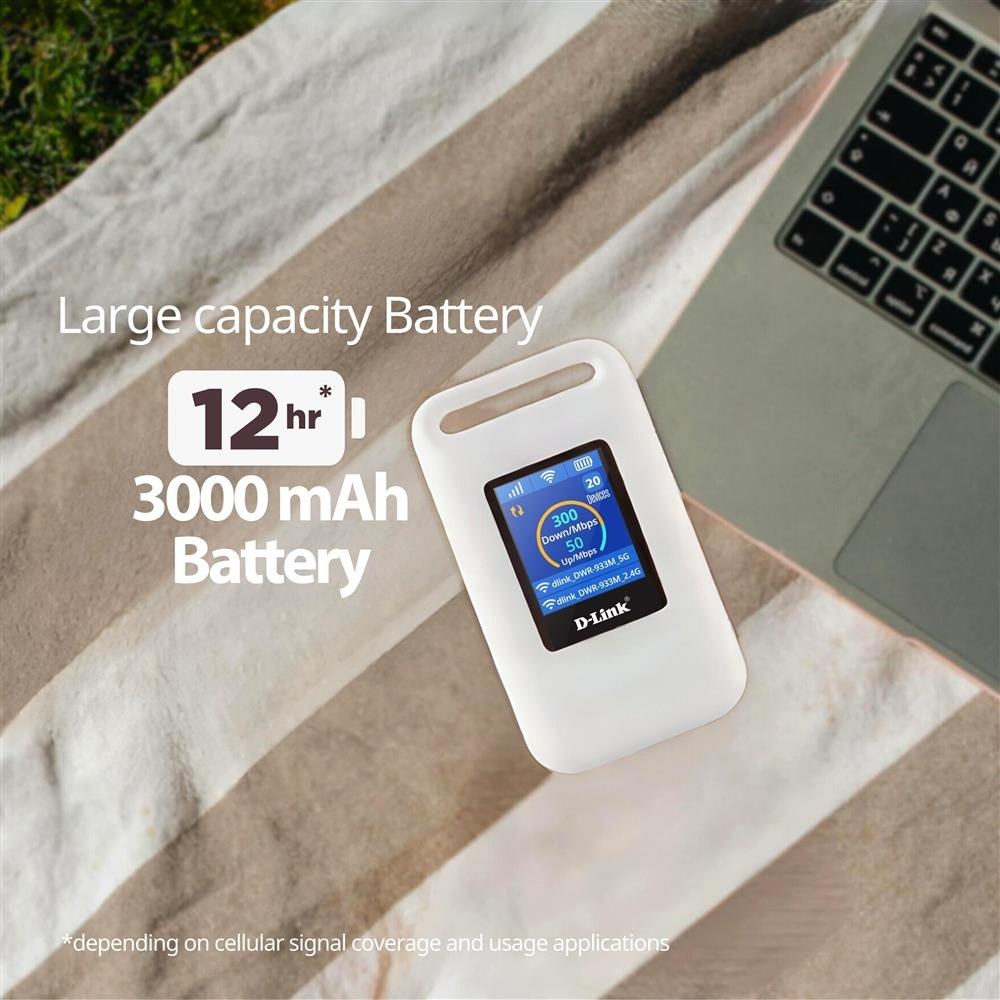DWR-933M - D-Link 4G+ Wi-Fi 6 Hotspot