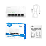 FS105D - Cudy 5-Port 10/100 Mbps Desktop Switch