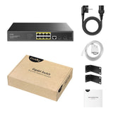 GS2008PS2 - Cudy 8-Port Gigabit Managed PoE+ Switch with 2 SFP