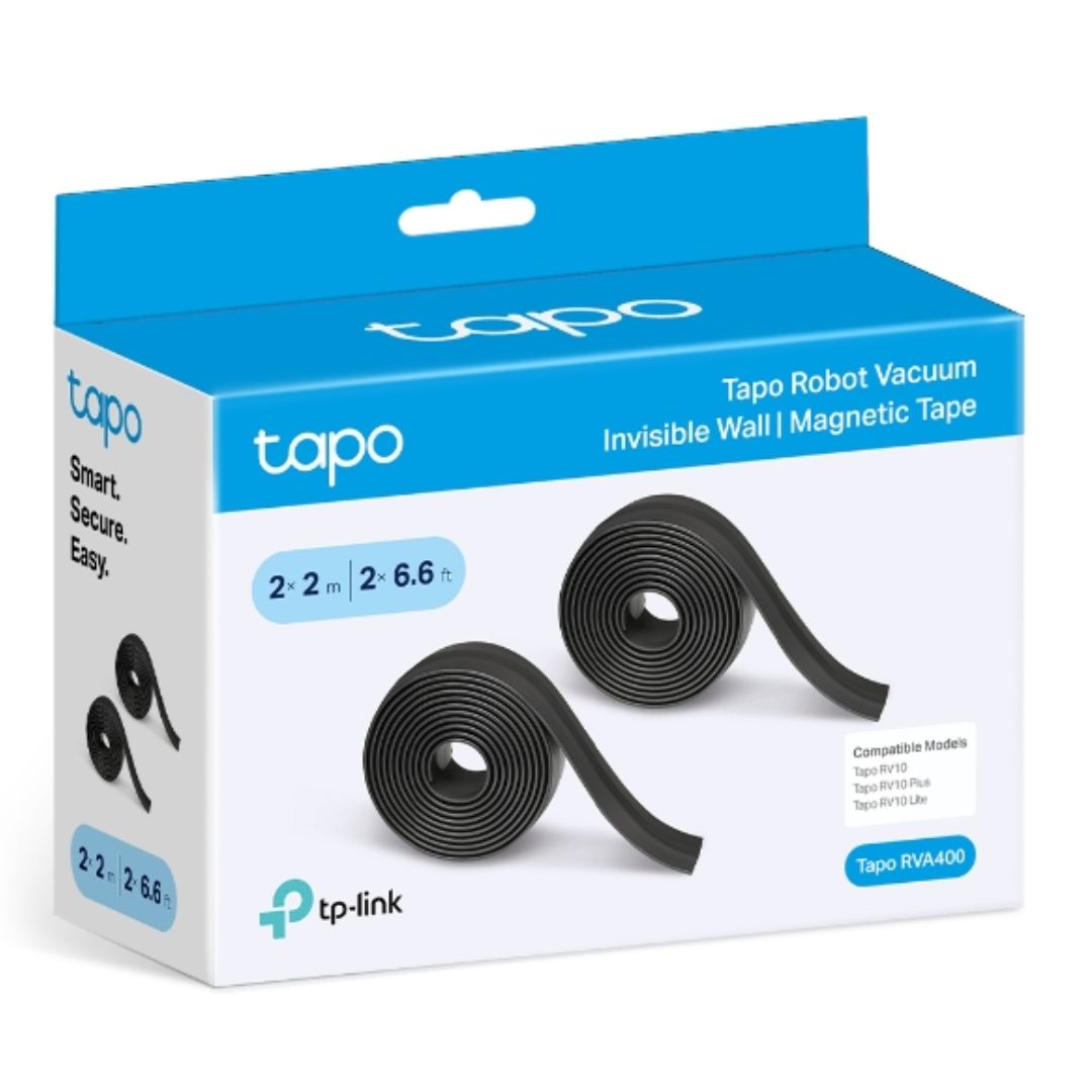 TP-Link Tapo RVA400 Tapo Robot Vacuum Magnetic Boundary Strip / Compatible Models: Tapo RV10 Plus, Tapo RV10, Tapo RV10 Lite By TP-LINK - Buy Now - AU $54.17 At The Tech Geeks Australia