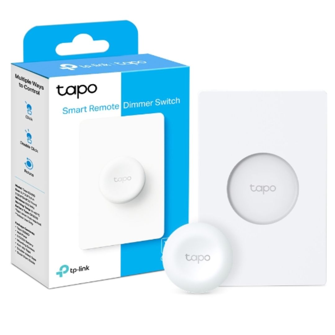 TP-Link Tapo Smart Remote Dimmer Switch, Smart Customised Actions, Multiple Control, Flexible Mounting, Long Battery Life (Tapo S200D) By TP-LINK - Buy Now - AU $31.47 At The Tech Geeks Australia