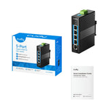 IG1005P - Cudy 5-Port Gigabit Industrial PoE+ Switch