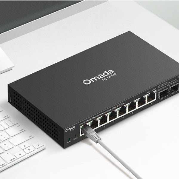 ES210X-M2 TP-Link Omada 8-Port 2.5G Easy Managed Switch with 2 10GE SFP+ Slots By TP-LINK - Buy Now - AU $146.50 At The Tech Geeks Australia