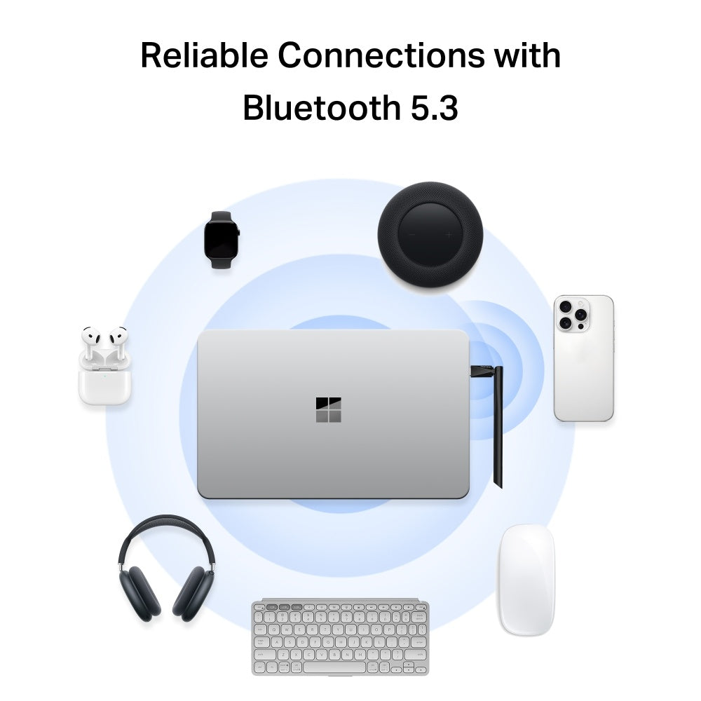 MA60XHB - TP-LINK Mercusys AX900 High Gain Wi-Fi 6 Bluetooth USB Adapter