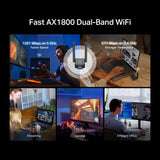 MA72XH - TP-LINK Mercusys AX1800 High-Gain Wireless Dual-Band USB Adapter