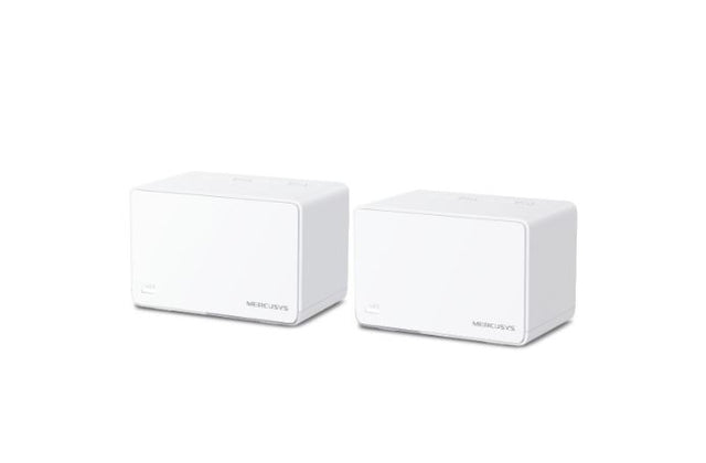 Mercusys Halo H80X(2-pack) AX3000 Whole Home Mesh Wi-Fi 6 System, 3000 Mbps Dual Band Wi-Fi, Up to 460 Square Meters, 574/2402 Mbps, MU-MIMO (WIFI6) By TP-LINK - Buy Now - AU $188.96 At The Tech Geeks Australia