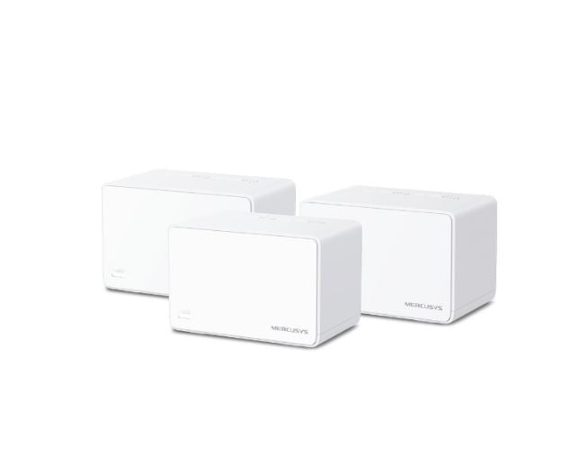Mercusys Halo H80X(3-pack) AX3000 Whole Home Mesh Wi-Fi 6 System,3000 Mbps Dual Band Wi-Fi, Up to 650 Square Meters, 574/2402 Mbps, MU-MIMO (WIFI6) By TP-LINK - Buy Now - AU $270.27 At The Tech Geeks Australia