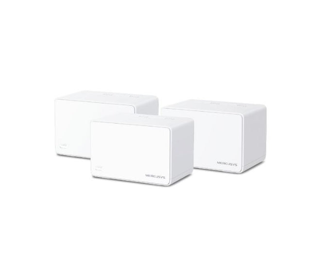 Mercusys Halo H80X(3-pack) AX3000 Whole Home Mesh Wi-Fi 6 System,3000 Mbps Dual Band Wi-Fi, Up to 650 Square Meters, 574/2402 Mbps, MU-MIMO (WIFI6) By TP-LINK - Buy Now - AU $270.27 At The Tech Geeks Australia