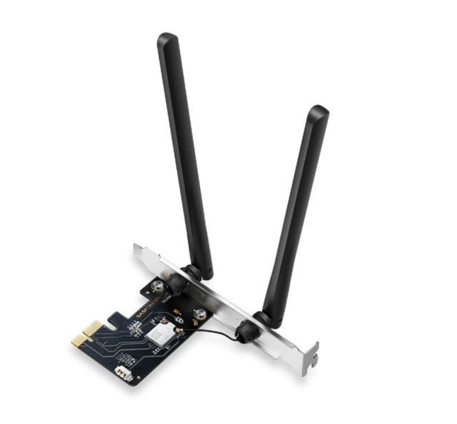 Mercusys MA86XE AXE5400 Wi-Fi 6E Bluetooth 5.2 PCIe Adapter, 2402Mbps @6GHz,2402Mbps @5GHz, 574Mbps@2.4GHz By TP-LINK - Buy Now - AU $44.34 At The Tech Geeks Australia