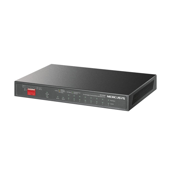 Mercusys MS110CMP 8-Port 10/100 Mbps + 2-Port Gigabit Desktop Switch with 8-Port PoE+ By TP-LINK - Buy Now - AU $107.64 At The Tech Geeks Australia
