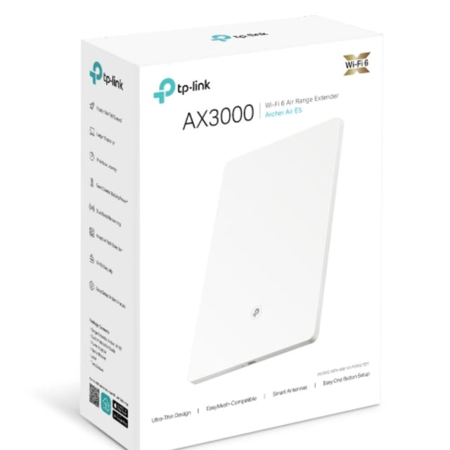 TP-Link Archer Air E5 AX3000 Dual-Band Wi-Fi 6 Air Range Extender, 574 Mbps at 2.4 GHz + 2402 Mbps at 5 GHz , 8mm Ultra-thin Shell, Multiple Installat By TP-LINK - Buy Now - AU $146.25 At The Tech Geeks Australia