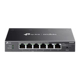 TP-Link ES206GP Omada 6-Port Gigabit Easy Managed Switch with 4-Port PoE+, Fast PoE, Perpetual PoE, Flow Control, Loopback De