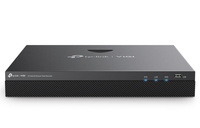 TP-Link VIGI NVR2016H 16 Channel Network Video Recorder, 4K Out, 16MP Decode, H.265+, ONVIF, 2-Way Audio, Remote Monitoring (HDD Not Included) By TP-LINK - Buy Now - AU $223.82 At The Tech Geeks Australia