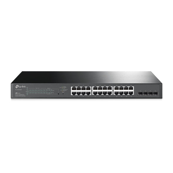 TP-Link SG2428P JetStream 28-Port Gigabit Smart Switch 24-Port PoE+ 4 Gigabit SFP, Omada SDN, 802.1p CoS/DSCP QOS, Rack Mountable By TP-LINK - Buy Now - AU $464.37 At The Tech Geeks Australia