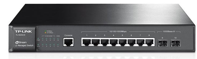 TP-Link SG3210  JetStream 8-Port Gigabit L2 Managed Switch with 2 SFP Slots Omada By TP-LINK - Buy Now - AU $166.61 At The Tech Geeks Australia