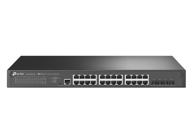 TP-Link SG3428X-M2 Omada 24-Port 2.5GBASE-T L2+ Managed Switch with 4 10GE SFP+ Slots, Integration with Omada SDN Controller, Static Routing, OAM, DDM By TP-LINK - Buy Now - AU $743.65 At The Tech Geeks Australia
