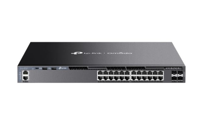 TP-Link SG6428X Omada 24-Port Gigabit Stackable L3 Managed Switch with 4 10GE SFP+ Slots, 24— Gigabit RJ45 Ports, 4— 10G SFP+ Slots, RJ45/Type C USB C By TP-LINK - Buy Now - AU $1861.47 At The Tech Geeks Australia