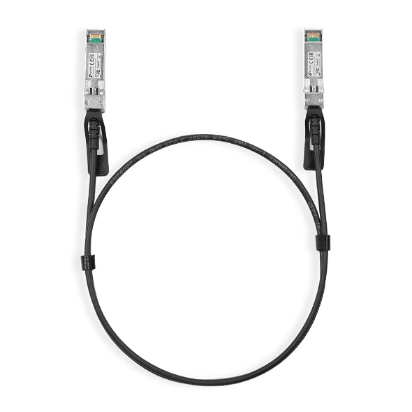 TP-Link TL-SM5220-1M 1 Meter 10G SFP+ Direct Attach Cable, Drives 10 Gigabit Ethernet, 10G SFP+ Connector on Both Sides (Replaces TXC432-CU1M) By TP-LINK - Buy Now - AU $33.46 At The Tech Geeks Australia