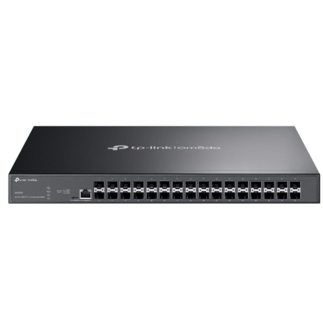 TP-Link SX3032F Omada 32-Port 10GE SFP+ L2+ Managed Switch, 32— 10G SFP+ Slots, RJ45/Micro-USB Console Port By TP-LINK - Buy Now - AU $1581.26 At The Tech Geeks Australia