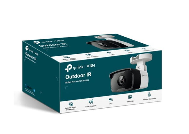 TP-Link VIGI 4MP C340I(2.8mm) Outdoor IR Bullet Network Camera, 2.8mm Lens, Smart Detection, 3YW By TP-LINK - Buy Now - AU $60.14 At The Tech Geeks Australia