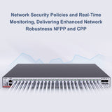RG-CS83-24GT4XS-PD - Ruijie 24-Port Layer 3 Managed PoE+ Switch with 4x 10GE SFP+ Uplinks (740W PoE)