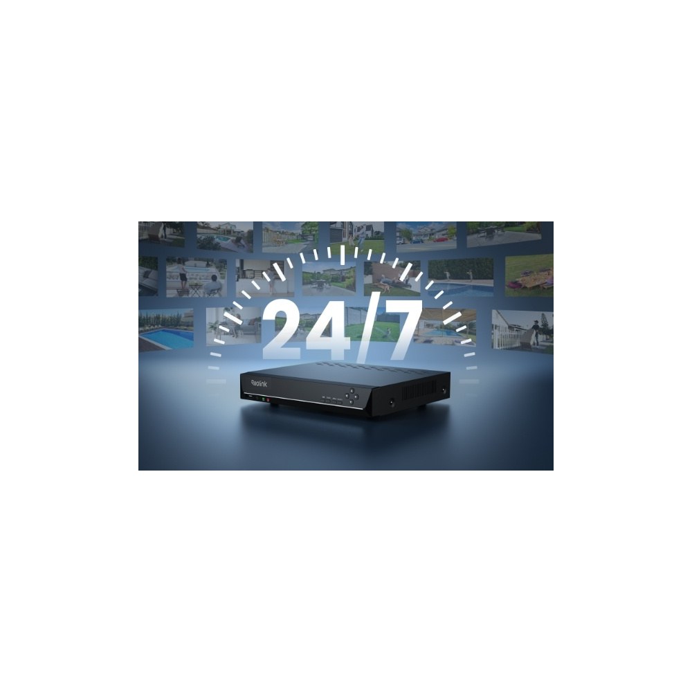 RLN8-410 - Reolink 12-Channel PoE Network Video Recorder (NVR)