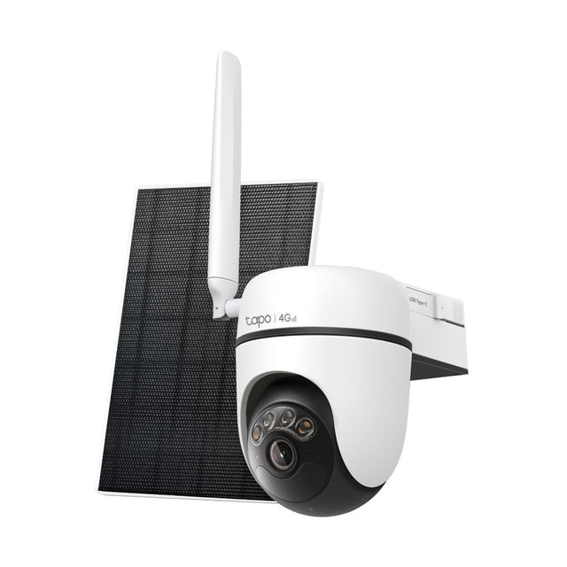 TC90G KIT TP‑Link Tapo Solar‑Powered Pan/Tilt 4G LTE Security Camera Kit