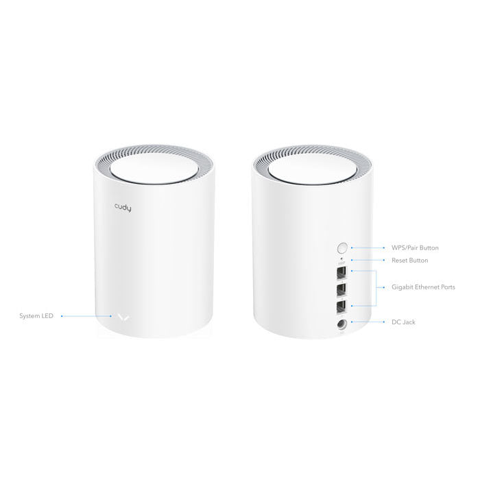 Cudy BE3600 Wi-Fi 7 Mesh System (2-Pack) By Cudy - Buy Now - AU $262.50 At The Tech Geeks Australia