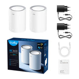 Cudy BE3600 Wi-Fi 7 Mesh System (2-Pack) By Cudy - Buy Now - AU $262.50 At The Tech Geeks Australia