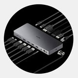 Cudy CS700 13-IN-1 10Gbps USB-C Dual 4K Docking Station | 150W PSU By Cudy - Buy Now - AU $411.08 At The Tech Geeks Australia