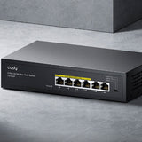 FS1006P 3.0 Cudy 6-Port 10/100M PoE+ Switch, 65W By Cudy - Buy Now - AU $52.51 At The Tech Geeks Australia