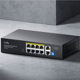 Cudy GS1010P 8-Port Gigabit PoE+ Switch with 2 Gigabit Uplink Ports 120W By Cudy - Buy Now - AU $106.44 At The Tech Geeks Australia