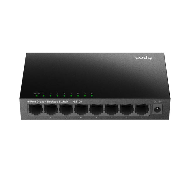 Cudy GS108 8-Port Gigabit Metal Switch By Cudy - Buy Now - AU $40.60 At The Tech Geeks Australia