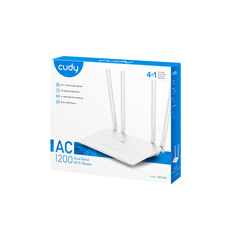 Cudy WR1200 AC1200 WiFi Router By Cudy - Buy Now - AU $57.07 At The Tech Geeks Australia