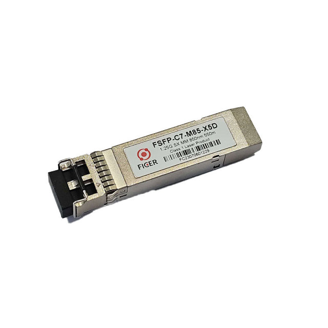 FSFP-C7-M85-X5D FICER 1.25G SFP 1000BASE-SX Transceiver Hot Pluggable, Duplex LC, 850nm VCSEL, MMF 550 M, DDM By DrayTek - Buy Now - AU $48.24 At The Tech Geeks Australia