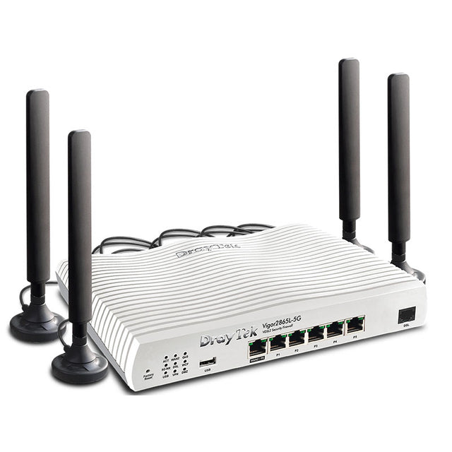 DV2865L-5G DrayTek Vigor2865L-5G Series 5G Embedded VDSL2 35b VPN Router By DrayTek - Buy Now - AU $0 At The Tech Geeks Australia