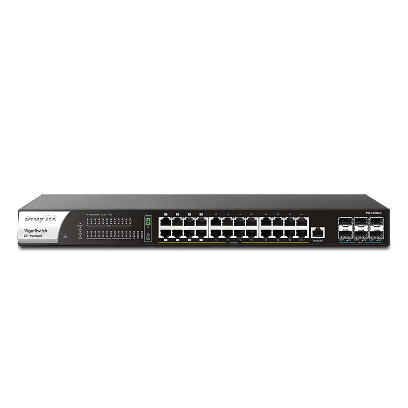 PQ2300xb DrayTek VigorSwitch PQ2300xb 30-Port PoE++ 2.5GbE L2+ Managed Switch By DrayTek - Buy Now - AU $1110.64 At The Tech Geeks Australia