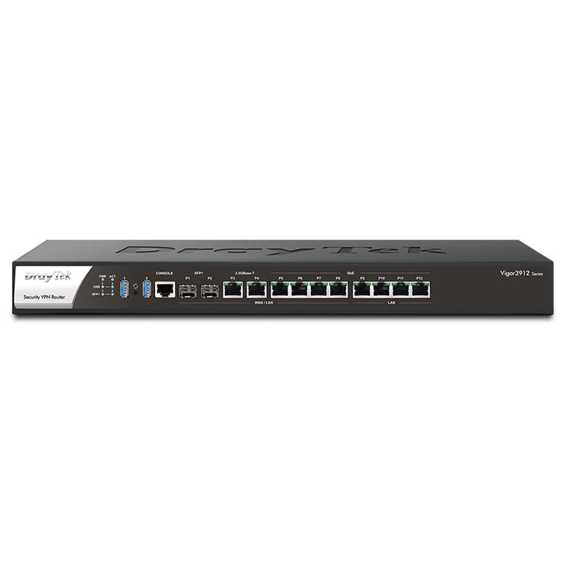 DV3912 DrayTek Vigor3912 Series 10G High-Performance Router By DrayTek - Buy Now - AU $1780.31 At The Tech Geeks Australia
