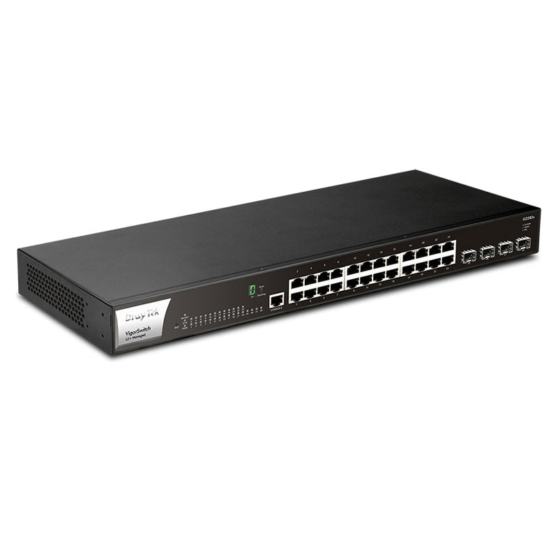 DSG2282X DrayTek VigorSwitch G2282x 28-Port L2+ Managed 10G Switch By DrayTek - Buy Now - AU $453.89 At The Tech Geeks Australia