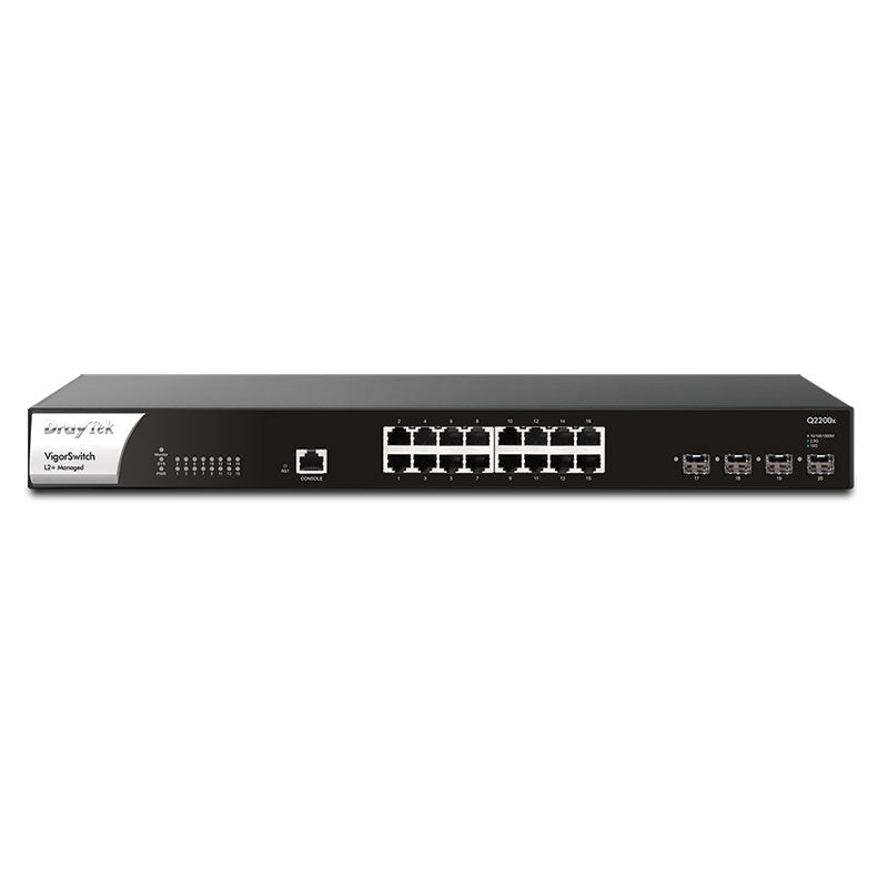 DSQ2200x DrayTek VigorSwitch Q2200x Full 2.5GbE L2+ Managed Switch By DrayTek - Buy Now - AU $560.13 At The Tech Geeks Australia