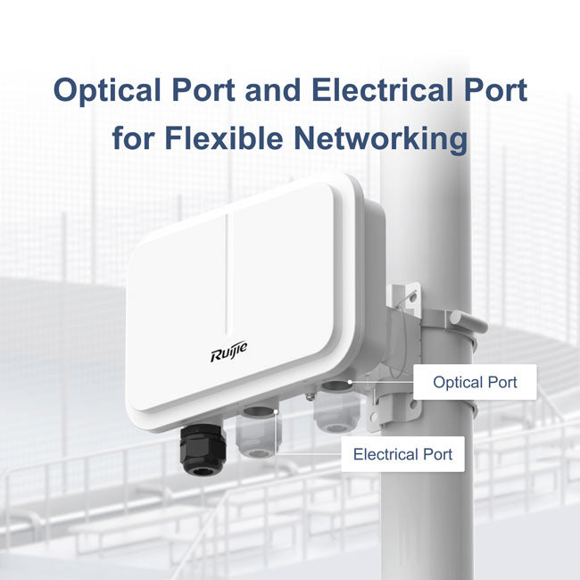 Ruijie RG-AP680(CD) Outdoor Dual-Band WiFi 6 Access Point (PSU sold separately) By Ruijie - Buy Now - AU $990 At The Tech Geeks Australia