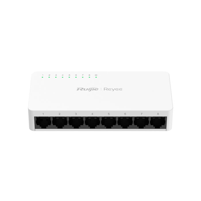 RG-ES08G-L, 8-Port 10/100/1000 Mbps Unmanaged Non-PoE Switch By Ruijie - Buy Now - AU $45 At The Tech Geeks Australia