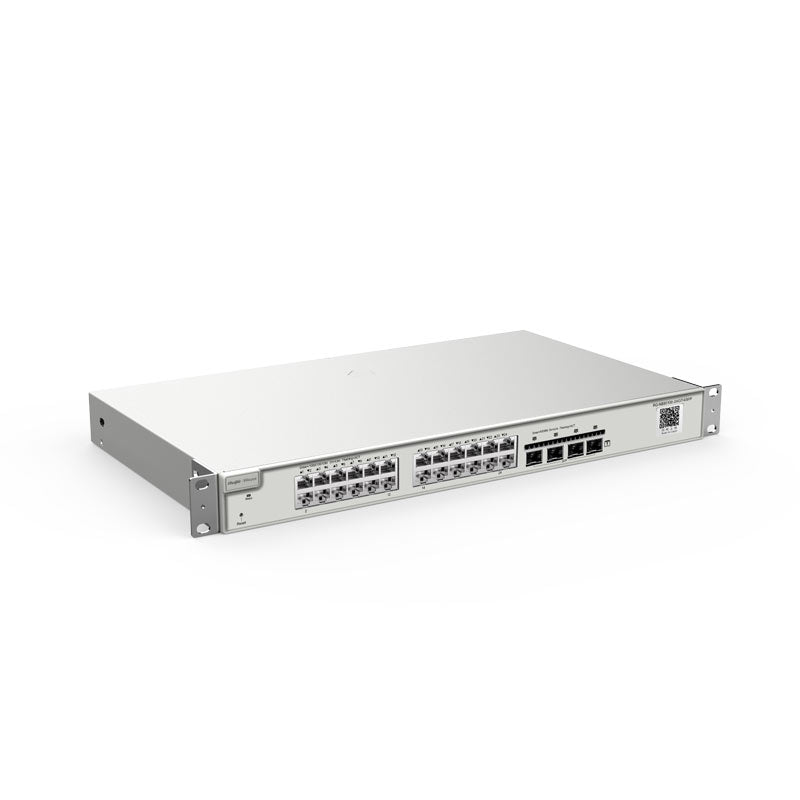 RG-NBS5100-24GT4SFP-P, 28-Port Gigabit Layer 3 Non-PoE Switch By Ruijie - Buy Now - AU $1094.50 At The Tech Geeks Australia