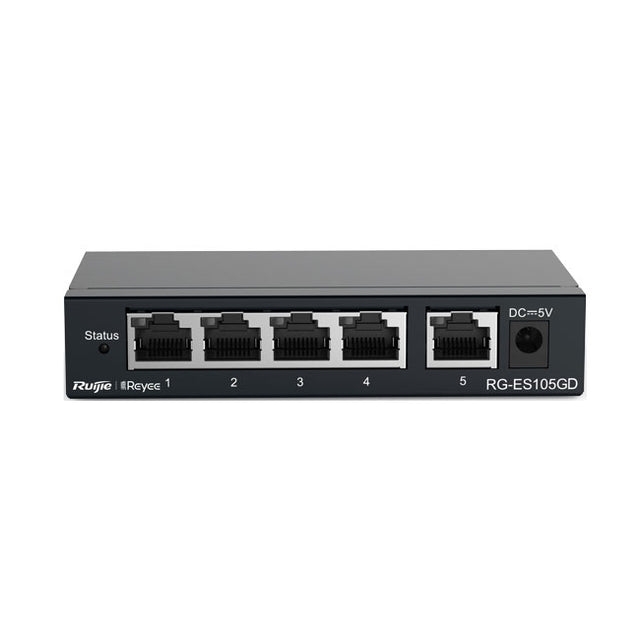 RG-ES105GD Ruijie Reyee 5-Port Gigabit Unmanaged Switch