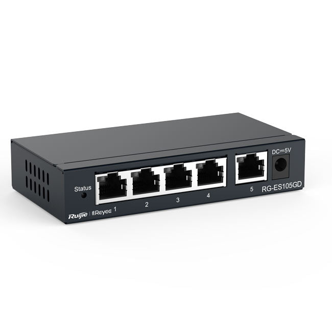 RG-ES105GD Ruijie Reyee 5-Port Gigabit Unmanaged Switch (2)