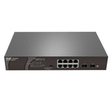RG-ES110GDS-P Ruijie Reyee 8 ports for PoE/PoE+, 2 SFP ports: Unmanaged desktop switch By Ruijie - Buy Now - AU $256.30 At The Tech Geeks Australia