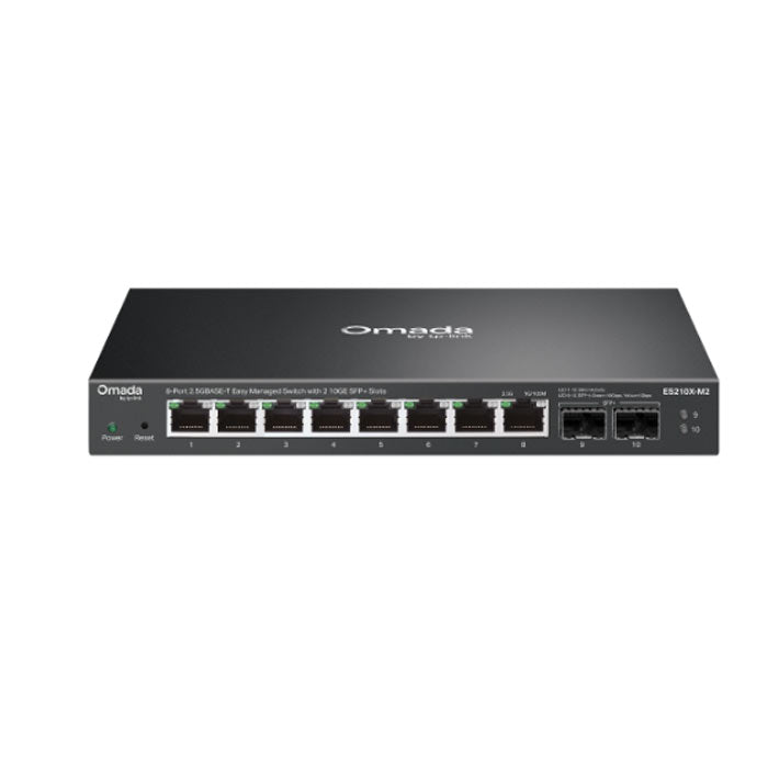 ES210X-M2 TP-Link Omada 8-Port 2.5G Easy Managed Switch with 2 10GE SFP+ Slots By TP-LINK - Buy Now - AU $146.50 At The Tech Geeks Australia