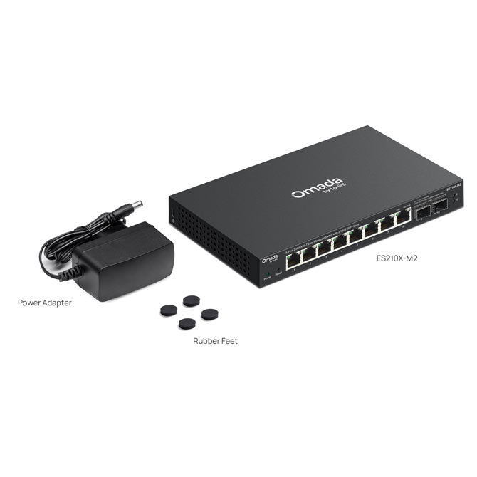 ES210X-M2 TP-Link Omada 8-Port 2.5G Easy Managed Switch with 2 10GE SFP+ Slots By TP-LINK - Buy Now - AU $146.50 At The Tech Geeks Australia