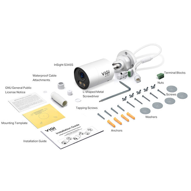 InSight S345S TP-Link VIGI 4MP Outdoor ColourPro 2.0 Bullet Network Camera By TP-LINK - Buy Now - AU $217.28 At The Tech Geeks Australia