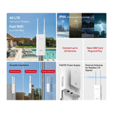 MB118-4G Mercusys 300 Mbps Wireless 4G LTE Outdoor/Indoor Router By TP-LINK - Buy Now - AU $100.28 At The Tech Geeks Australia